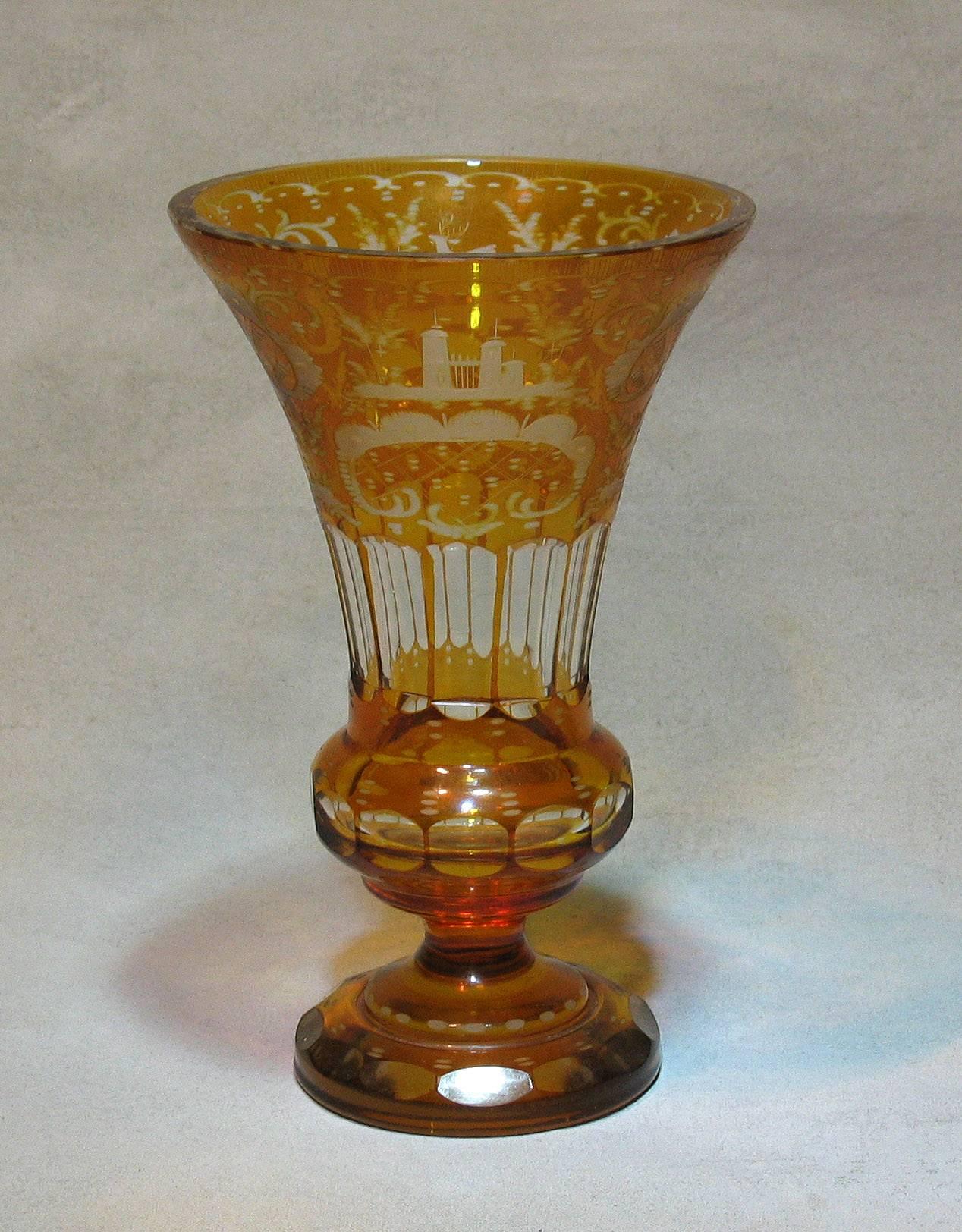 bohemian vase antique