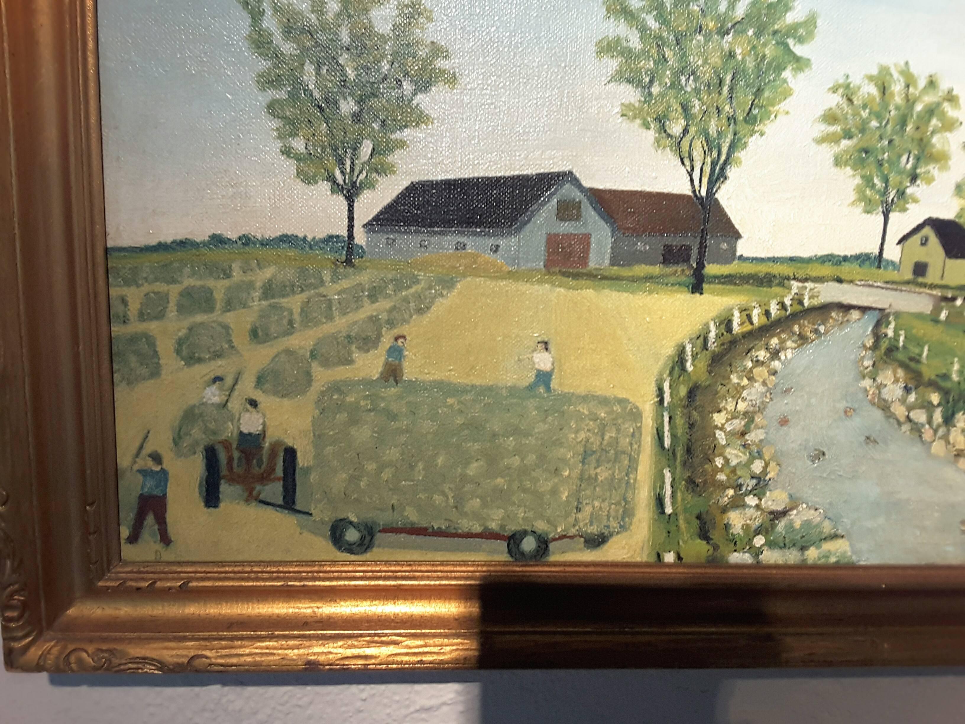 Montreal Museum of Fine Arts, Folk Art Painting, 72nd Spring Exhibition in 1955 4