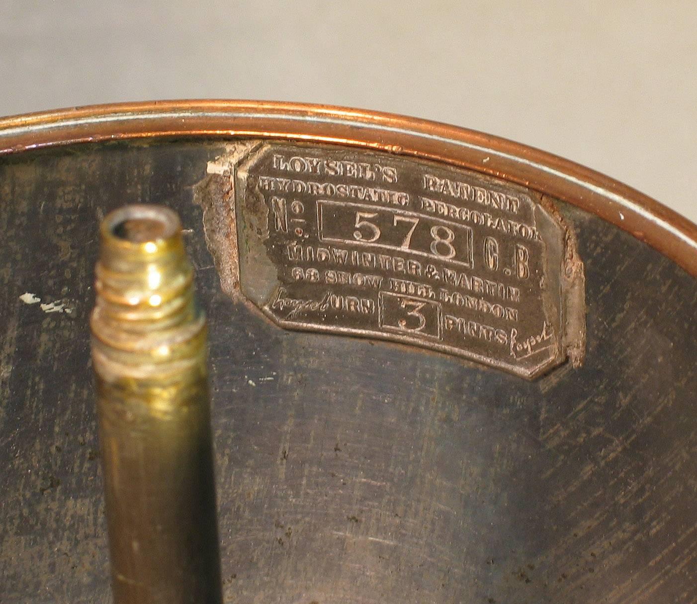 Victorian Copper Hot Water Urn, Paris Exhibition 1855 Medal Winner Design 1