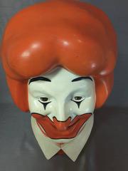 World's Most Famous Clown "Ronald" 1977 Licensed McDonald's Balloon Tank Head
