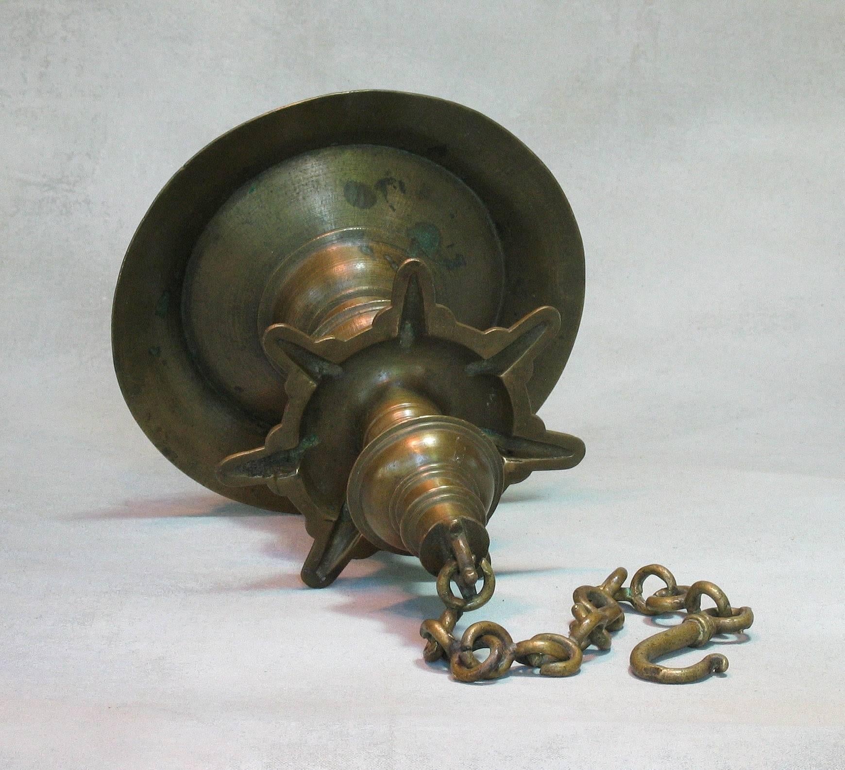 kerala hanging oil lamp