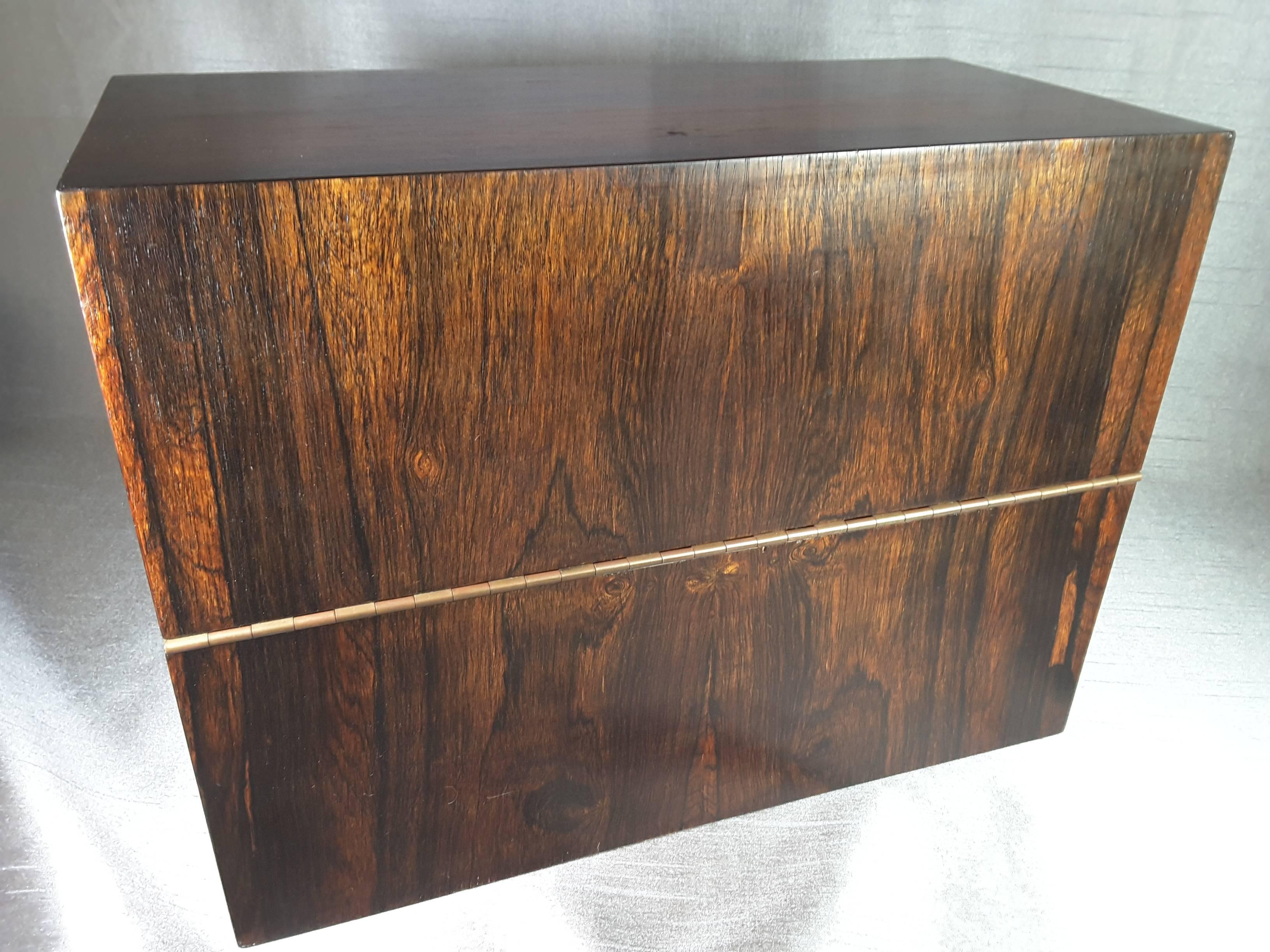 Campaign Rosewood Upright Canteen or Cutlery Box