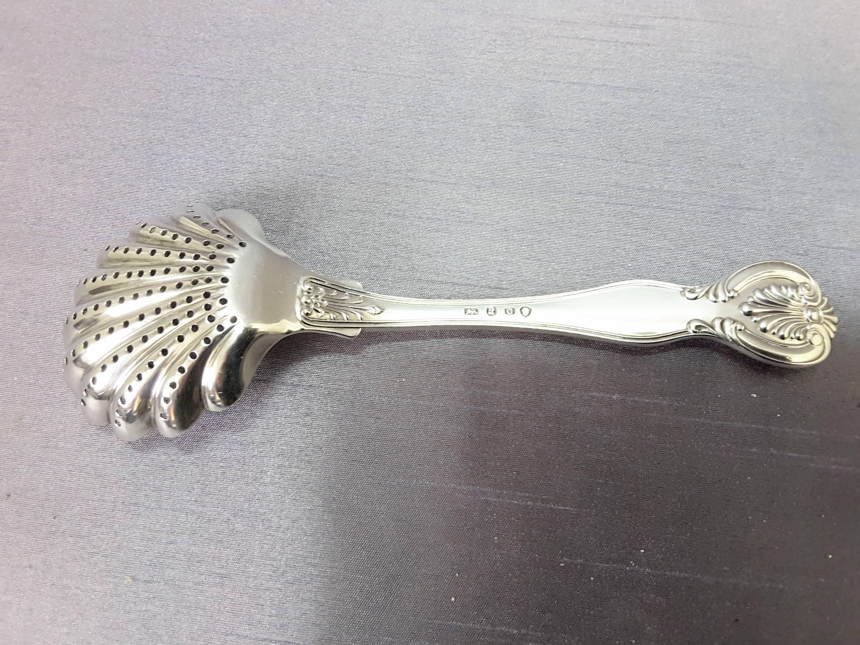 Georgian Sterling Silver Ladle Hallmarked, 1802 For Sale 1