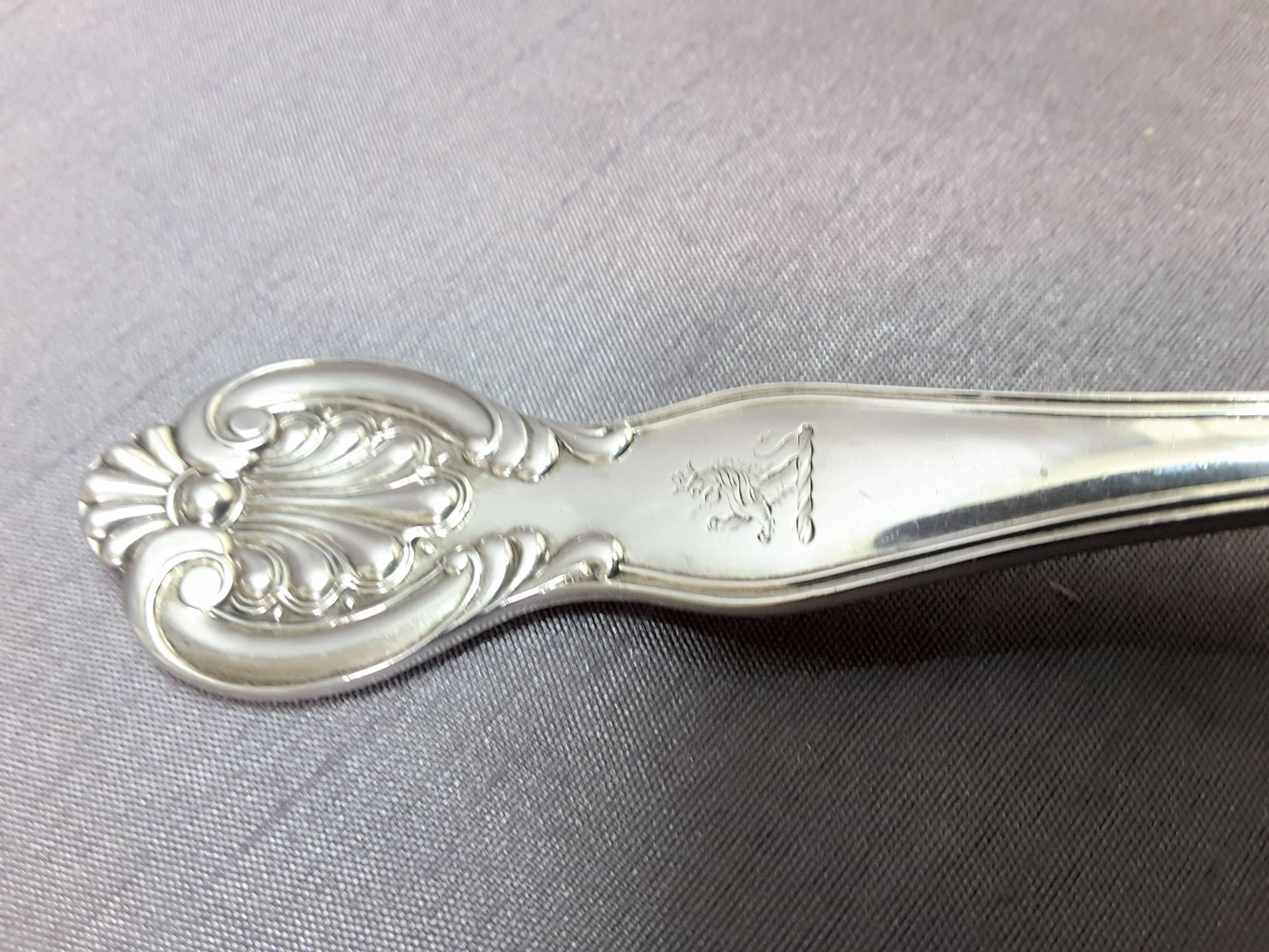 Georgian Sterling Silver Ladle Hallmarked, 1802 For Sale 5