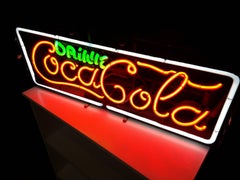 Drink Coca Cola 1960's ***Three Color Neon Sign