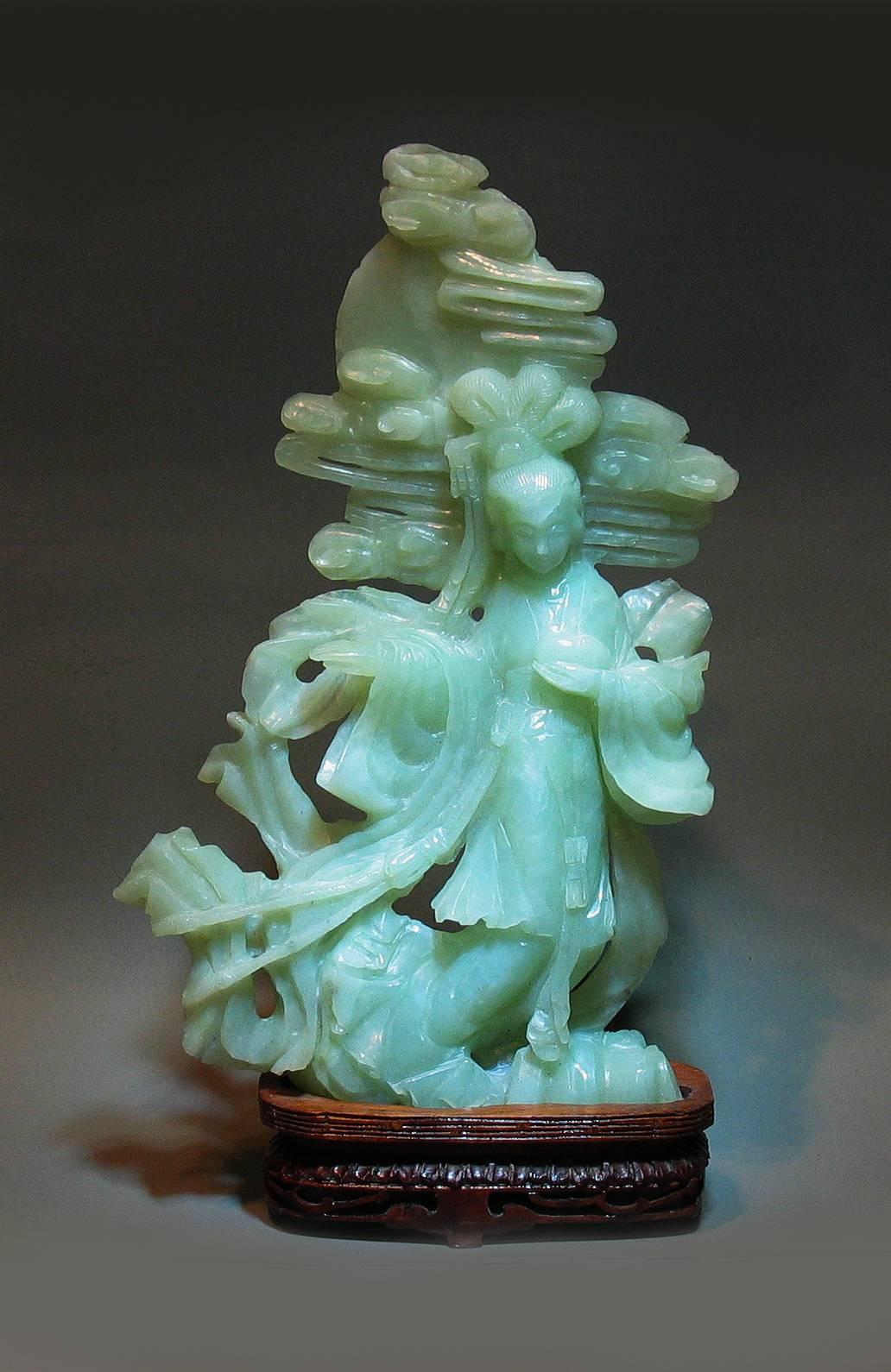 large jade statue