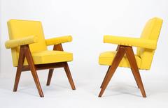 Pierre Jeanneret Set of Two "Senate-Committee" Chairs