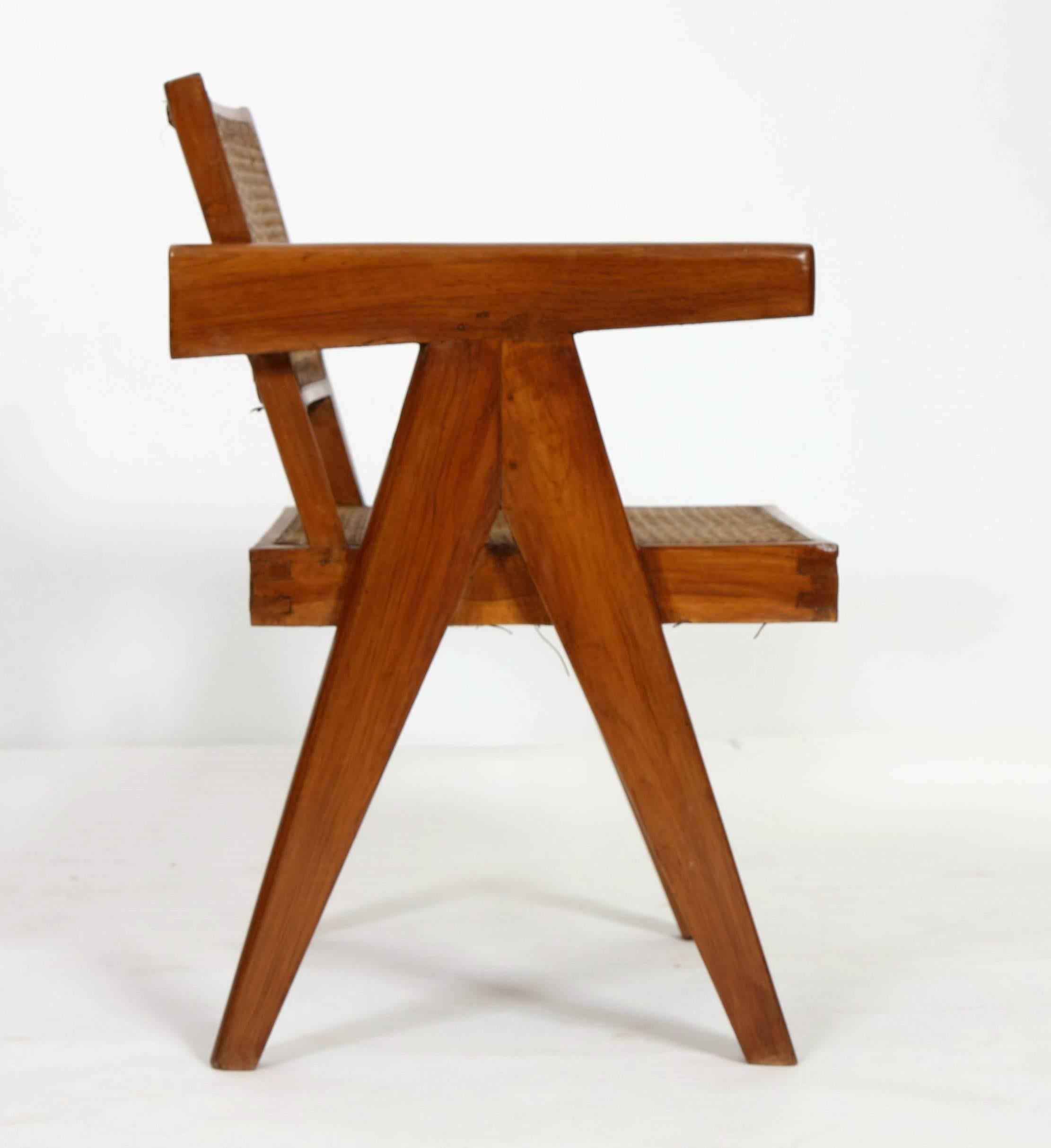 Indian Pierre Jeanneret Armchair