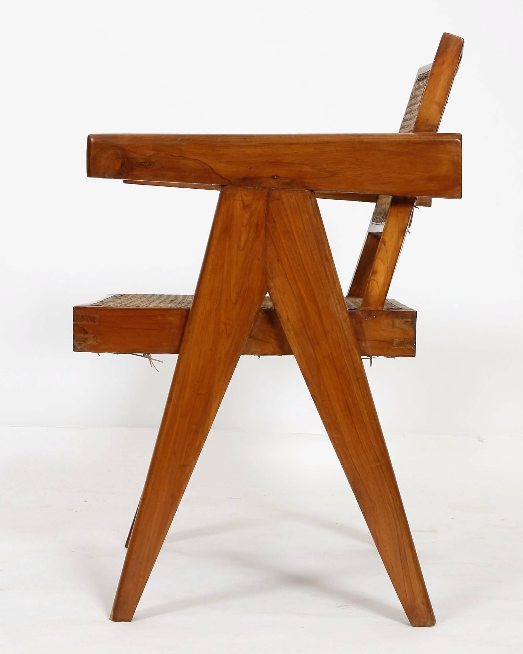 Pierre Jeanneret Armchair In Good Condition In Altwies, LU