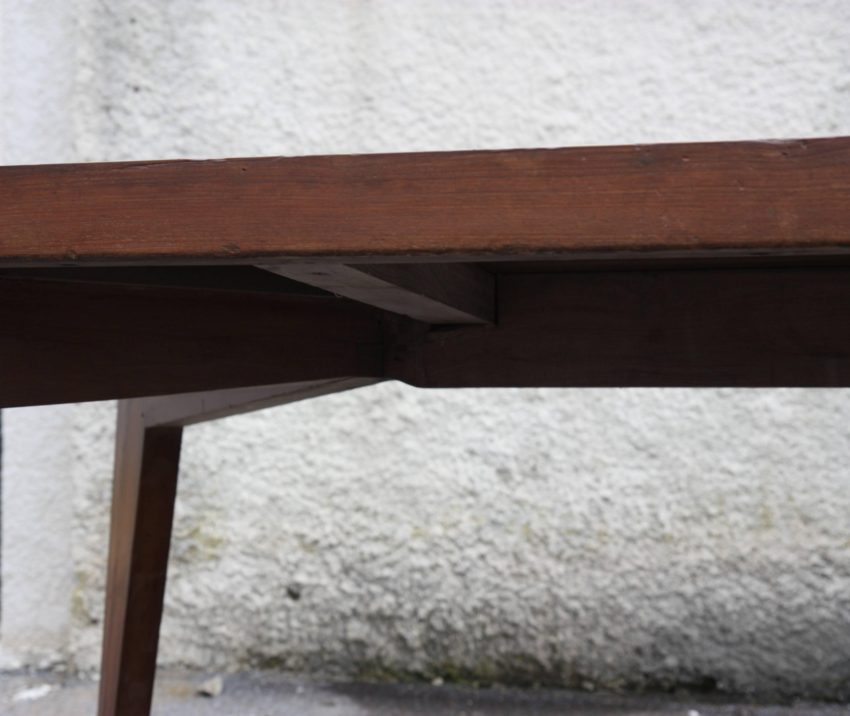 Pierre Jeanneret, Rare and Exceptional Committee Table In Good Condition In Altwies, LU