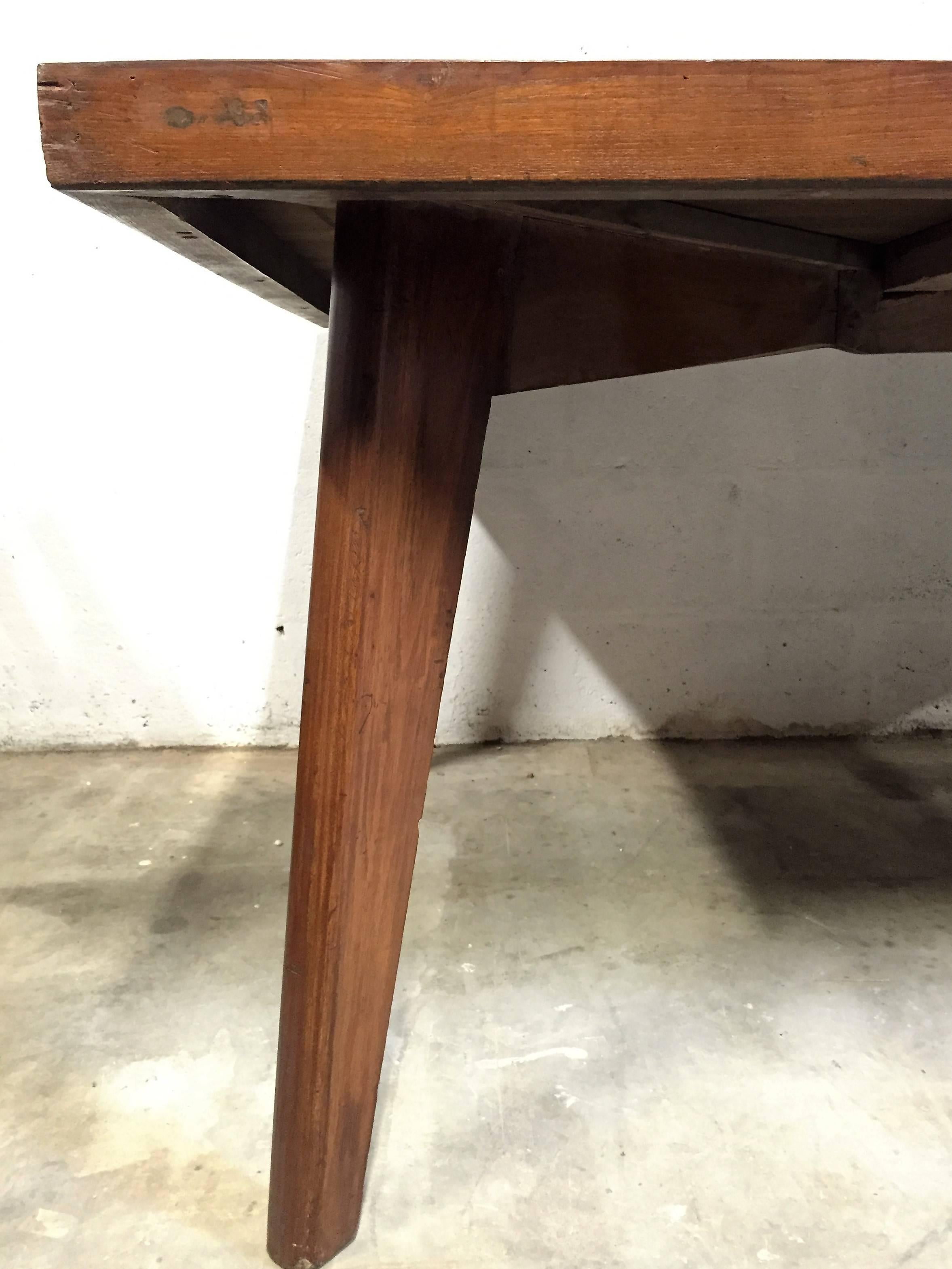 Pierre Jeanneret, Rare and Exceptional Committee Table 3