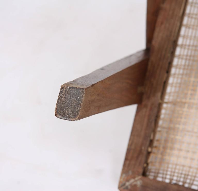 Set of Two Armchairs Called "Office Cane Chairs" from Pierre Jeanneret