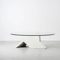Dutch De Stijl Geometric 1970s Postmodern Coffee Table