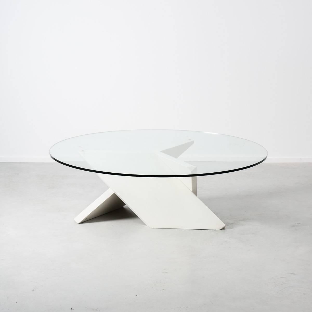 Post-Modern Dutch De Stijl Geometric 1970s Postmodern Coffee Table