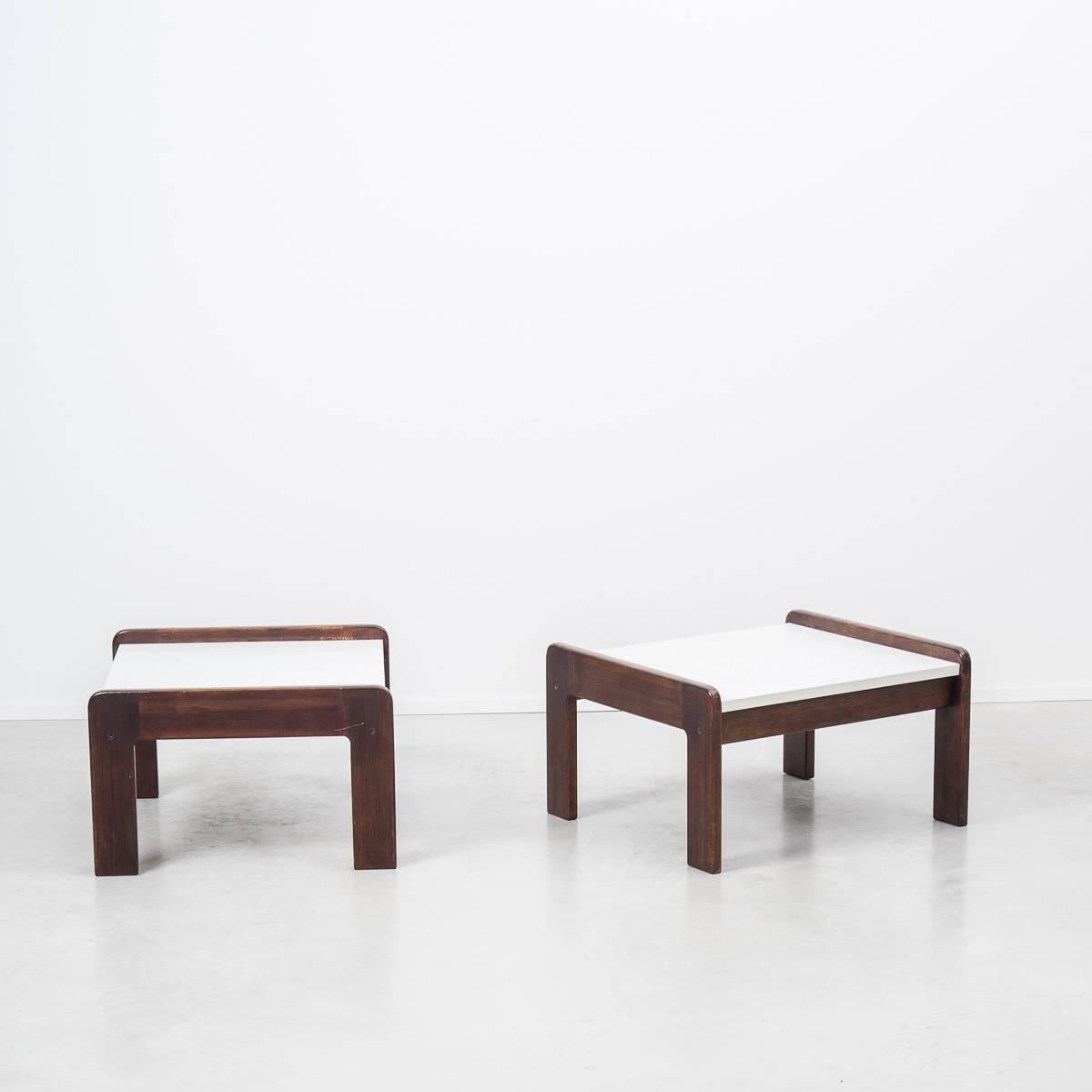 Cees Braakman was the head designer at UMS Pastoe, one of the largest and most respected Dutch modernist furniture manufacturers of the era.

In the 1960s he presented a series of works in wenge and laminate for the company, so these are presumed to
