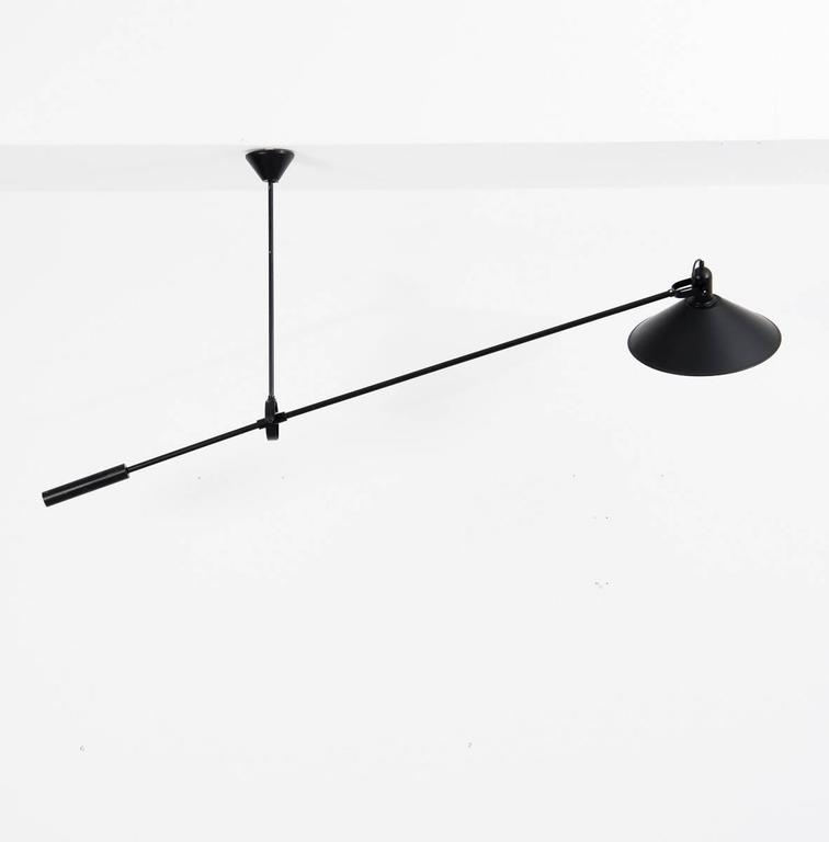Jjm Hoogervorst Anvia Fishing Rod Lamp Holland 1960 At 1stdibs Dutch Jjm Hoogervorst Anvia Fishing Rod Lamp Holland 1960 For