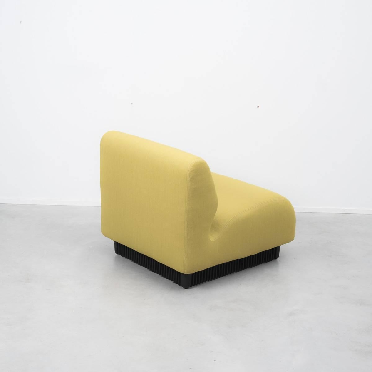 Mid-Century Modern Don Chadwick Yellow Modular Sofa, Herman Miller, UK, 1970s