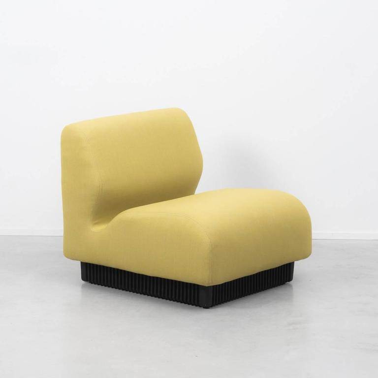 Don Chadwick Yellow Modular Sofa Herman Miller UK 1970s at