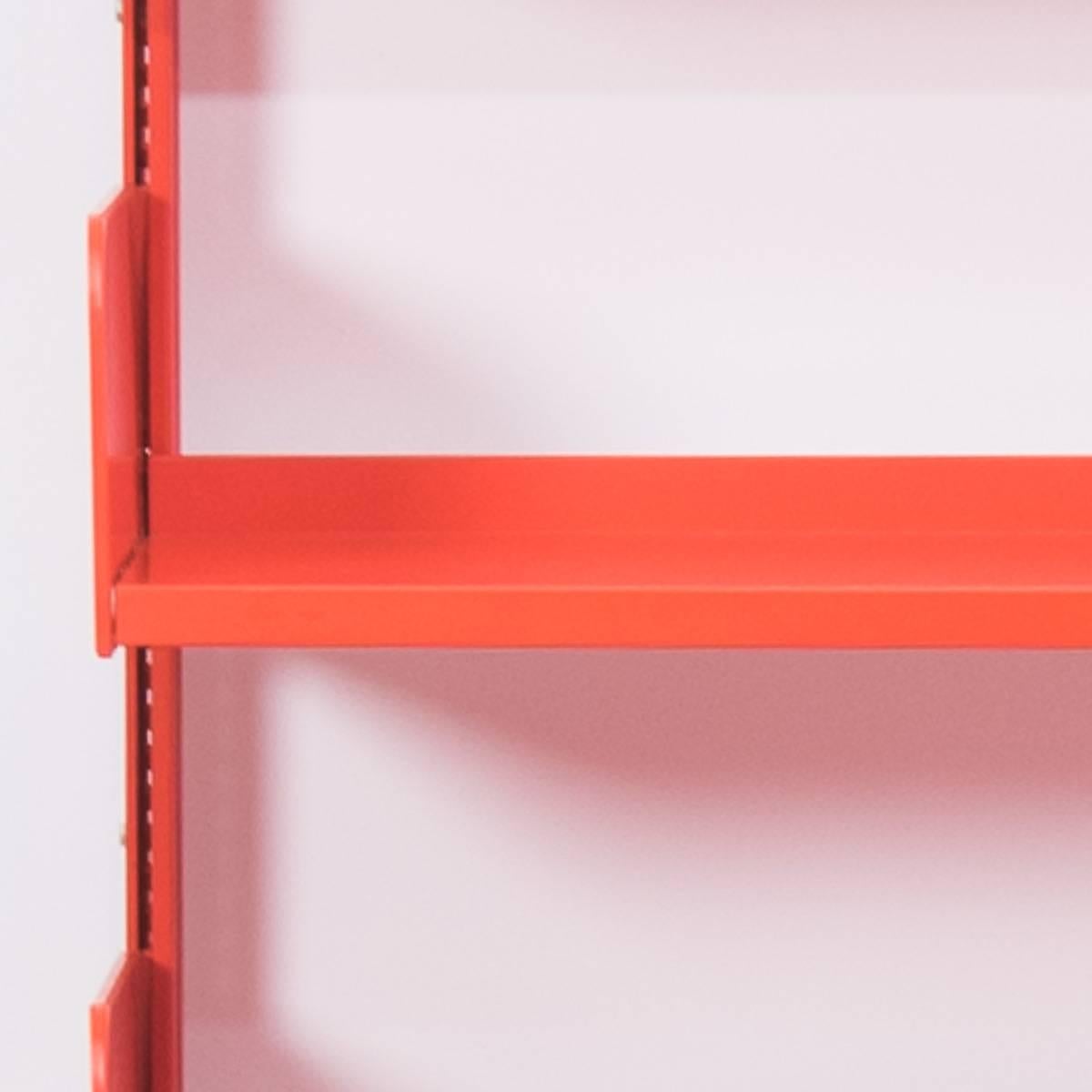 Lacquered Lips Vago Congresso Shelving Unit, Lips Vago, Italy, 1960