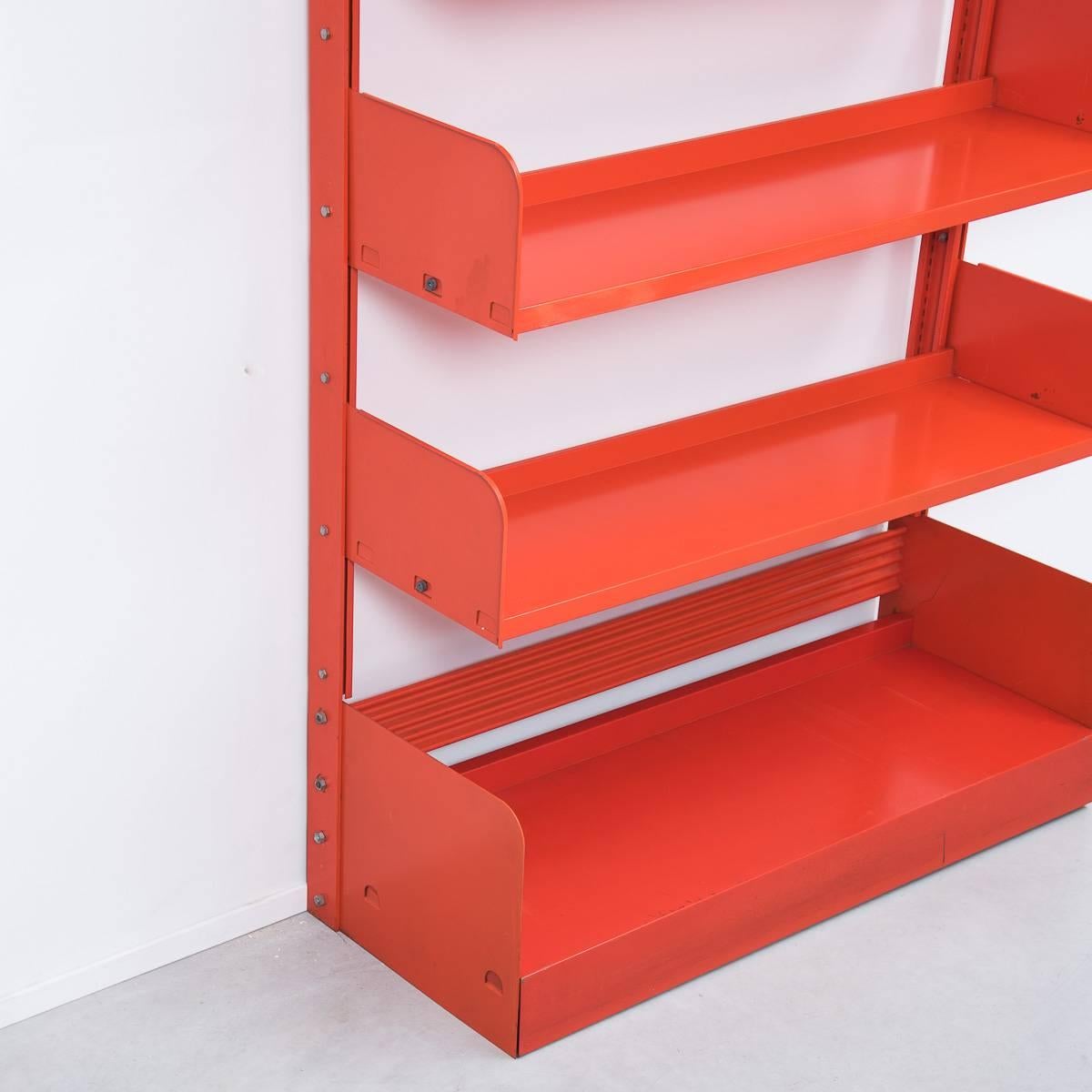 Mid-Century Modern Lips Vago Congresso Shelving Unit, Lips Vago, Italy, 1960