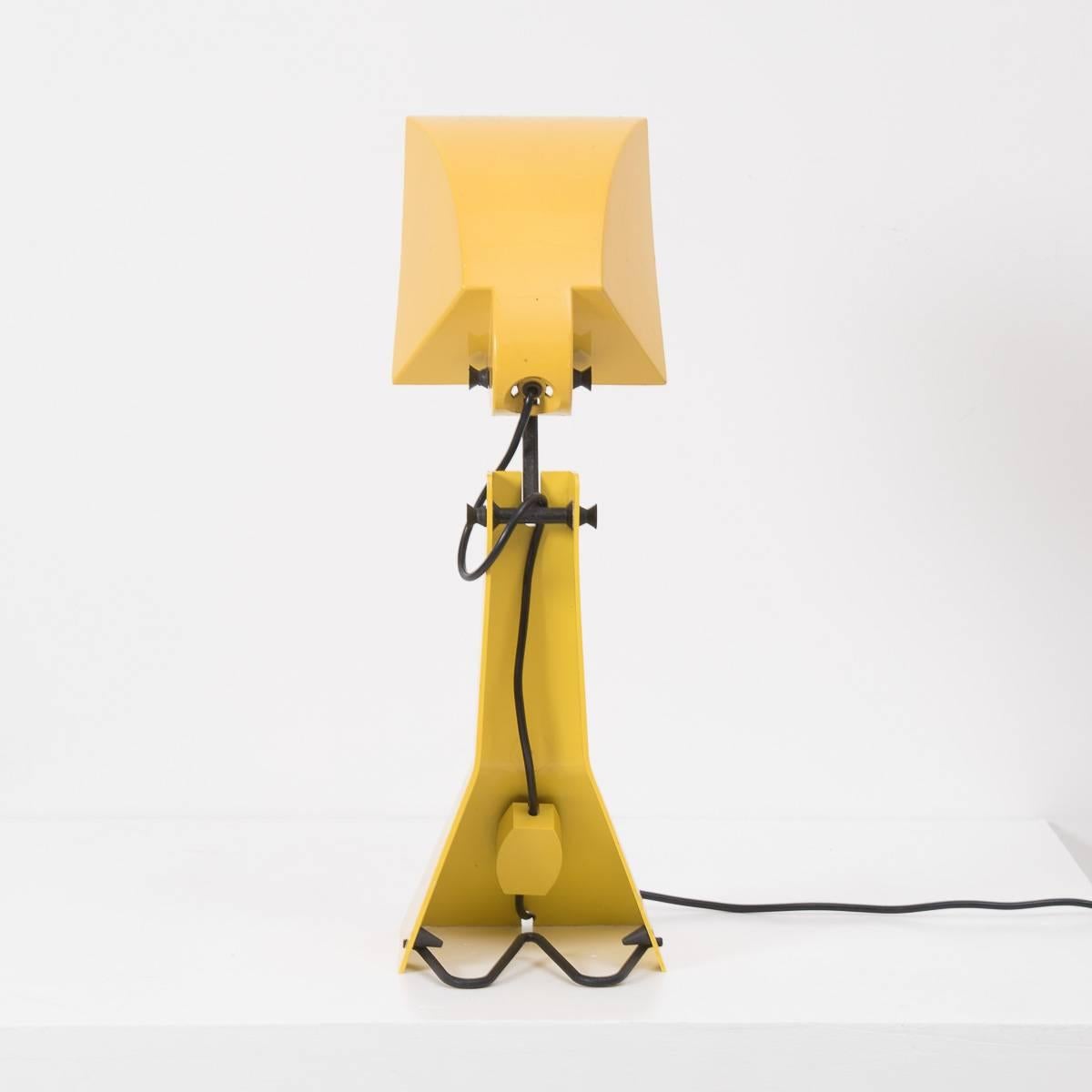 20th Century Umberto Riva Table Lamp, Bieffeplast, Netherlands, 1969