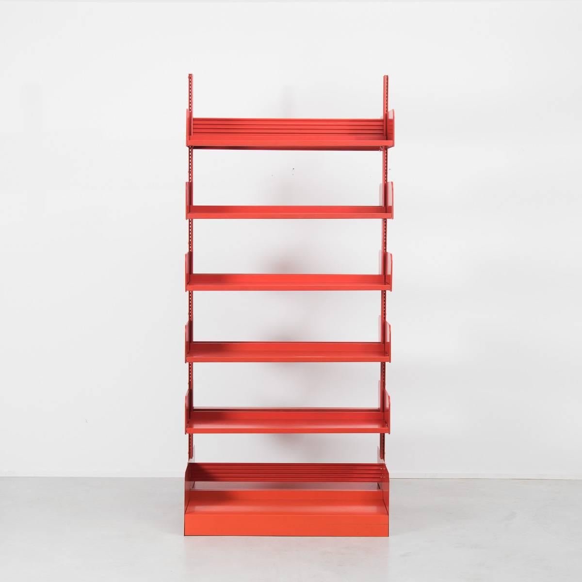 Mid-Century Modern Lips Vago Double Congresso Shelves, Italy, 1960