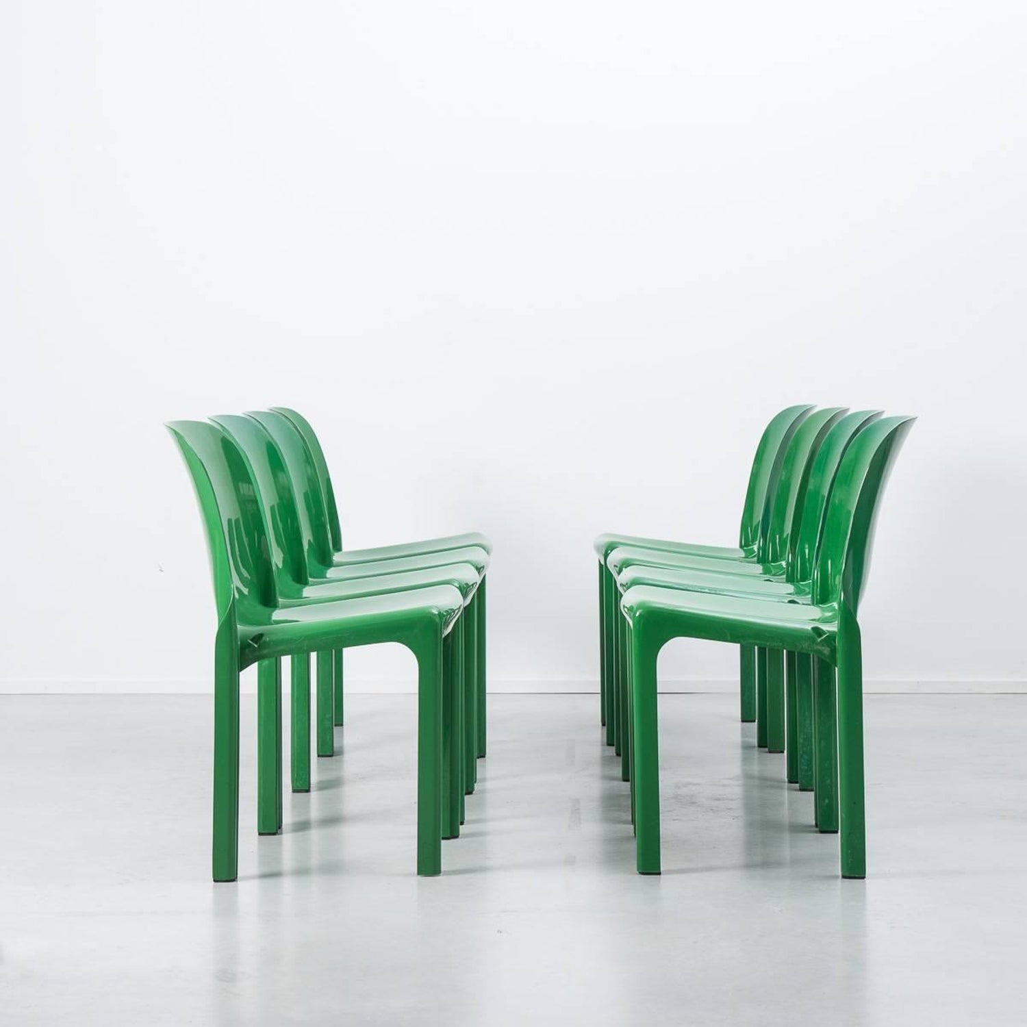 Vico Magistretti Selene Chairs Artemide Italy 1968 At 1stdibs