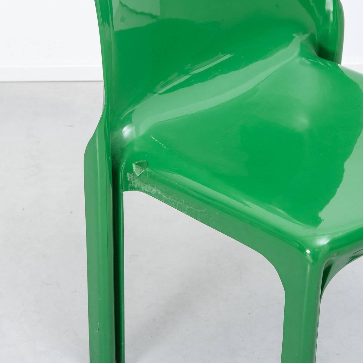 Vico Magistretti Selene Chairs Artemide, Italy, 1968 In Excellent Condition In London, GB