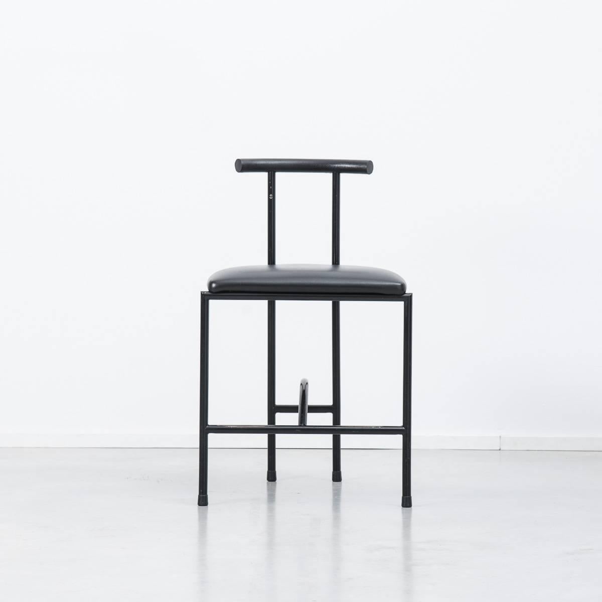 Mid-Century Modern Rodney Kinsman Toyko Chair Bieffeplast, Italy, 1985