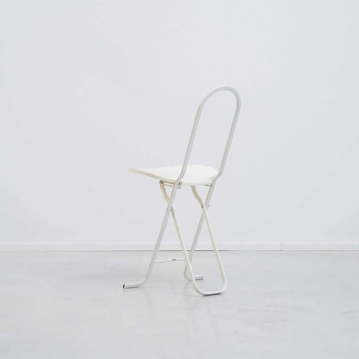 Pair of Gastone Rinaldi Dafne Fold Up Chairs Thema, Italy, 1979 2
