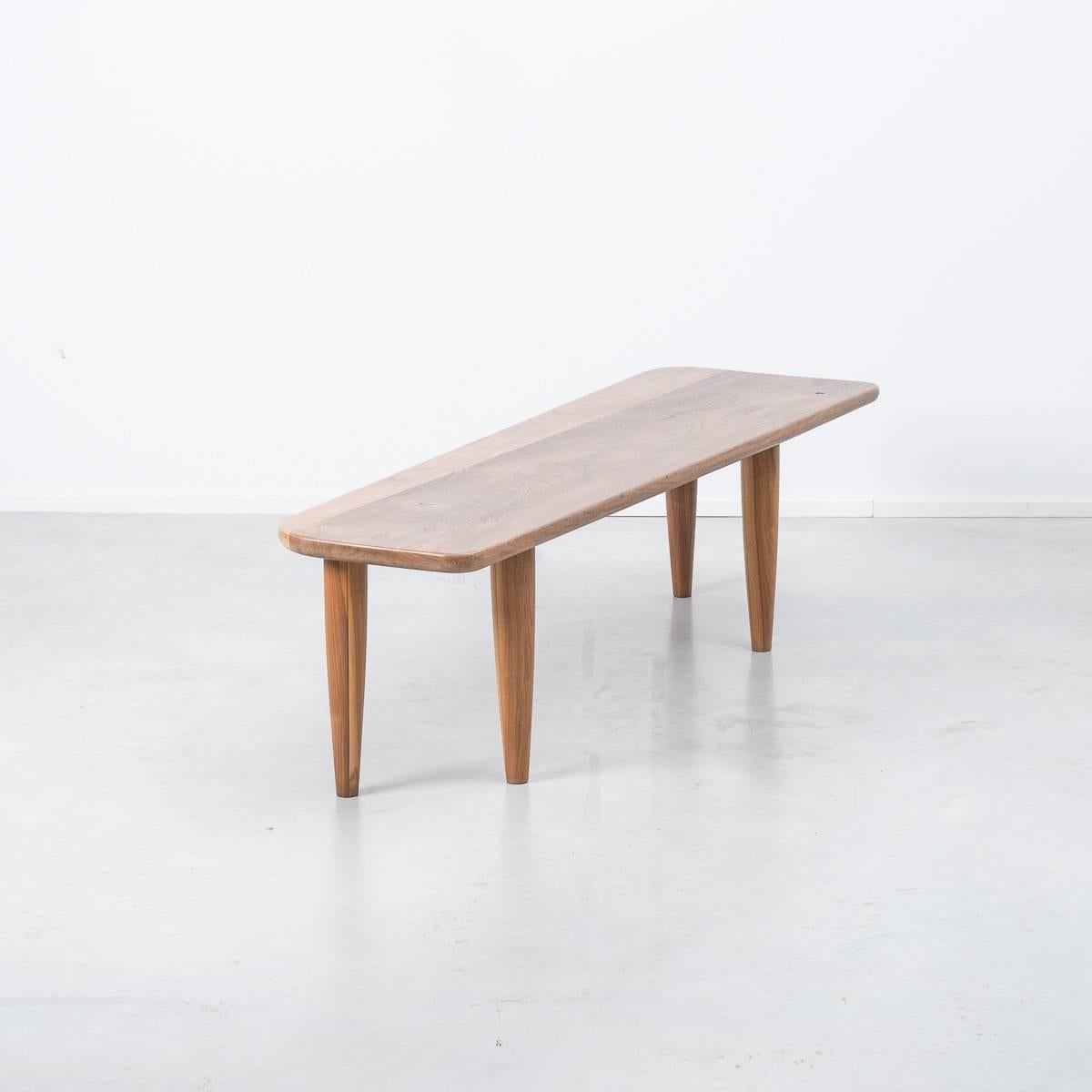 Central American American Walnut Bench, Late 20th Century, USA