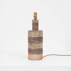 Tue Poulsen Stoneware Lamp, Denmark, 1965