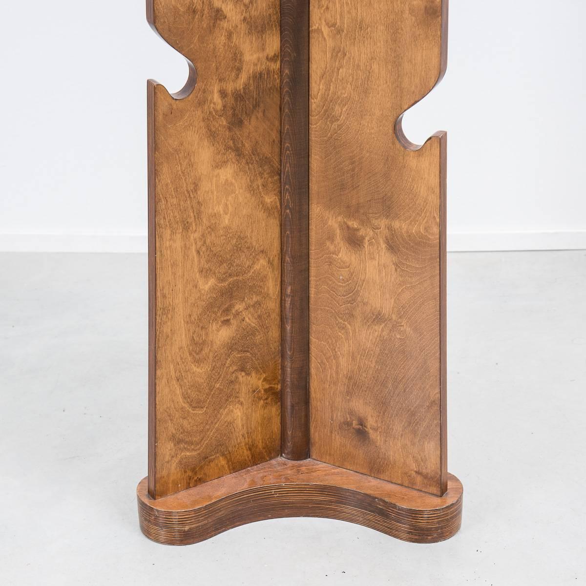 Polished Sculptural Ply Coatstand