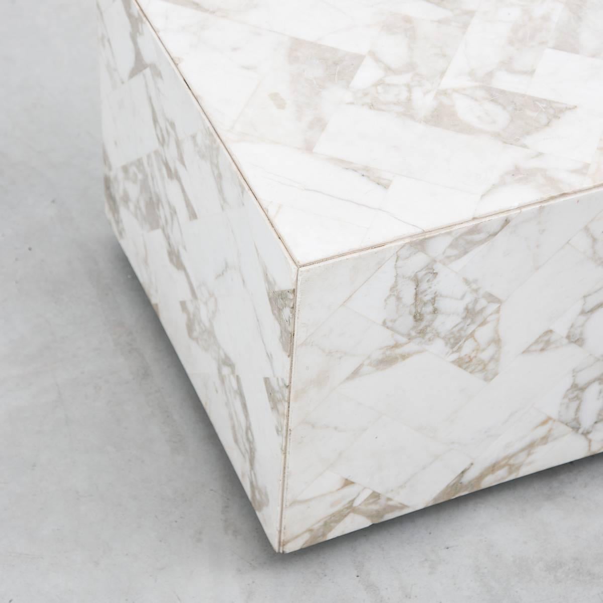 Pair of Marble Display or Side Tables In Fair Condition In London, GB