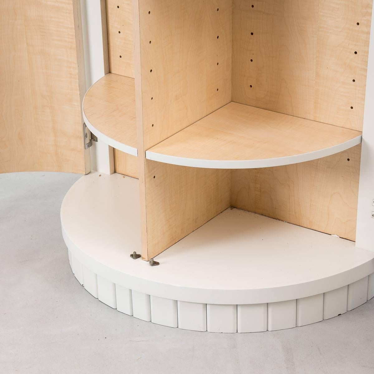 fluted bar cabinet