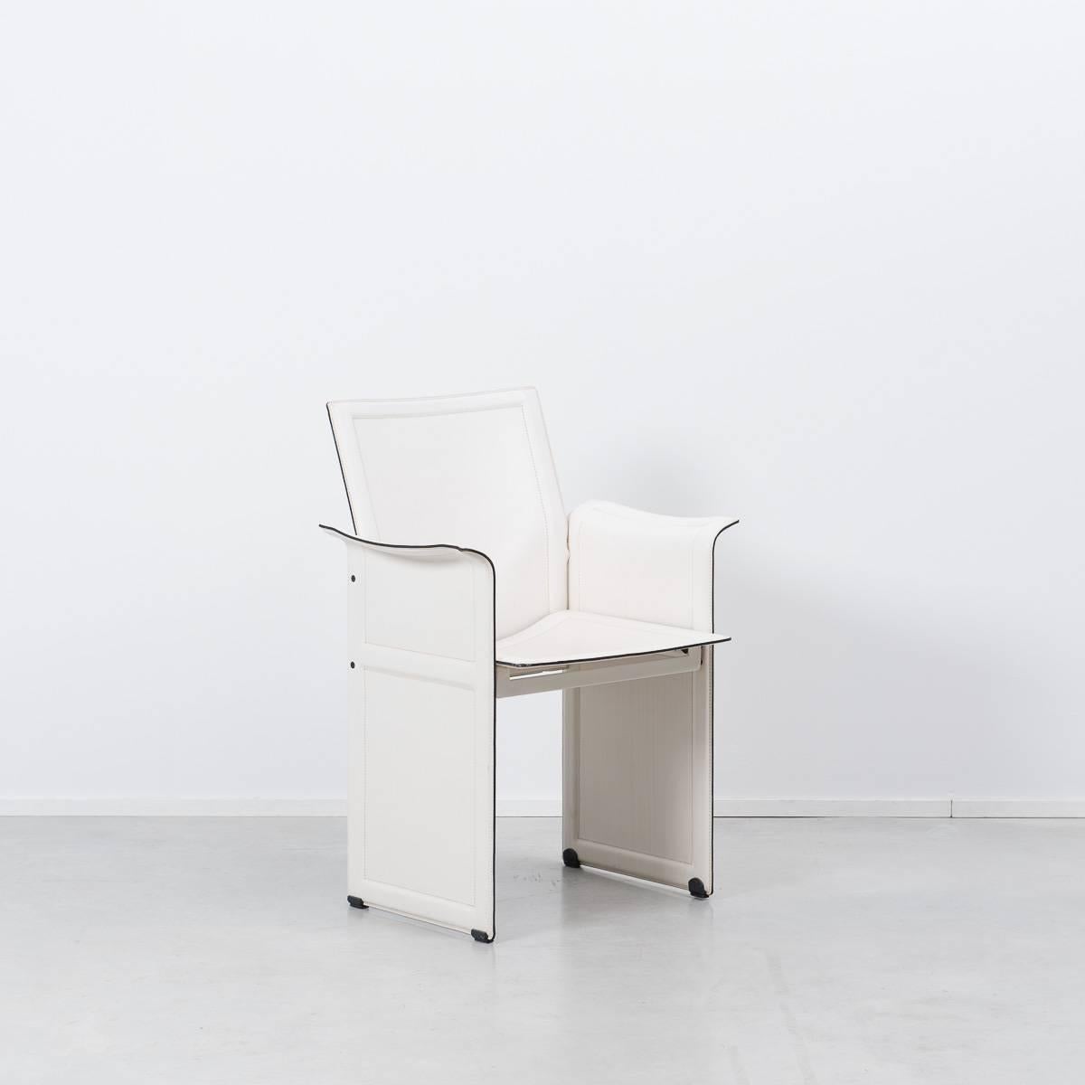 Mid-Century Modern Tito Agnoli Korium Chairs, Mateo Grassi, Italy, 1970s
