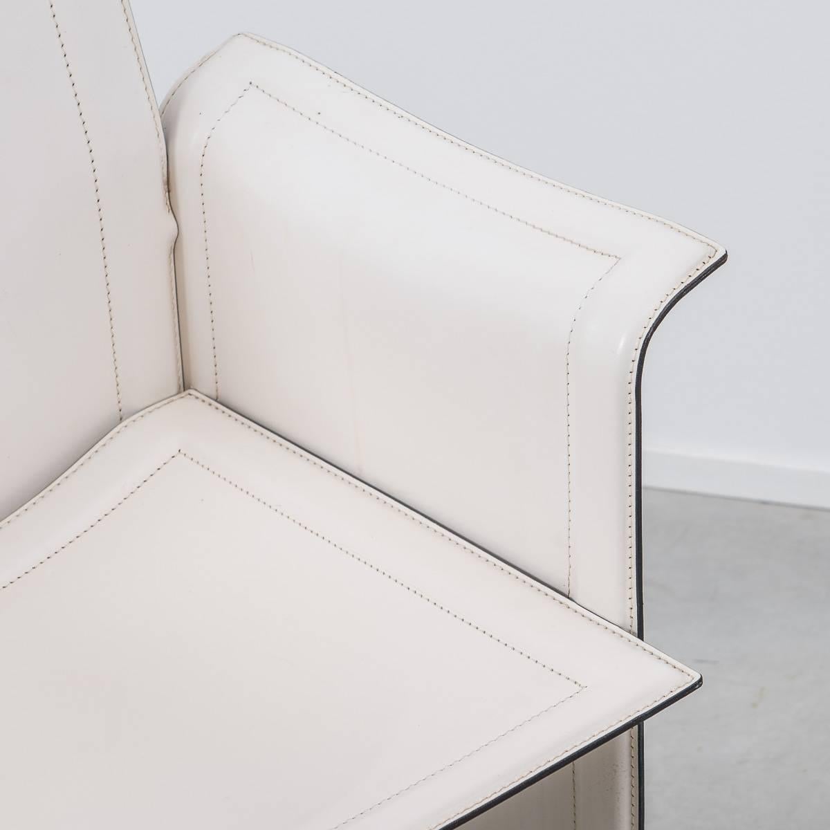 Late 20th Century Tito Agnoli Korium Chairs, Mateo Grassi, Italy, 1970s