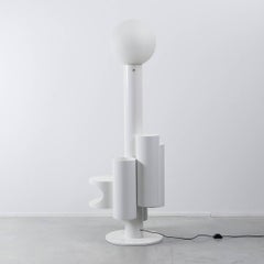Close Encounter Lamp and Plant Stand:: Kerst Koopman:: Pays-Bas:: 1988