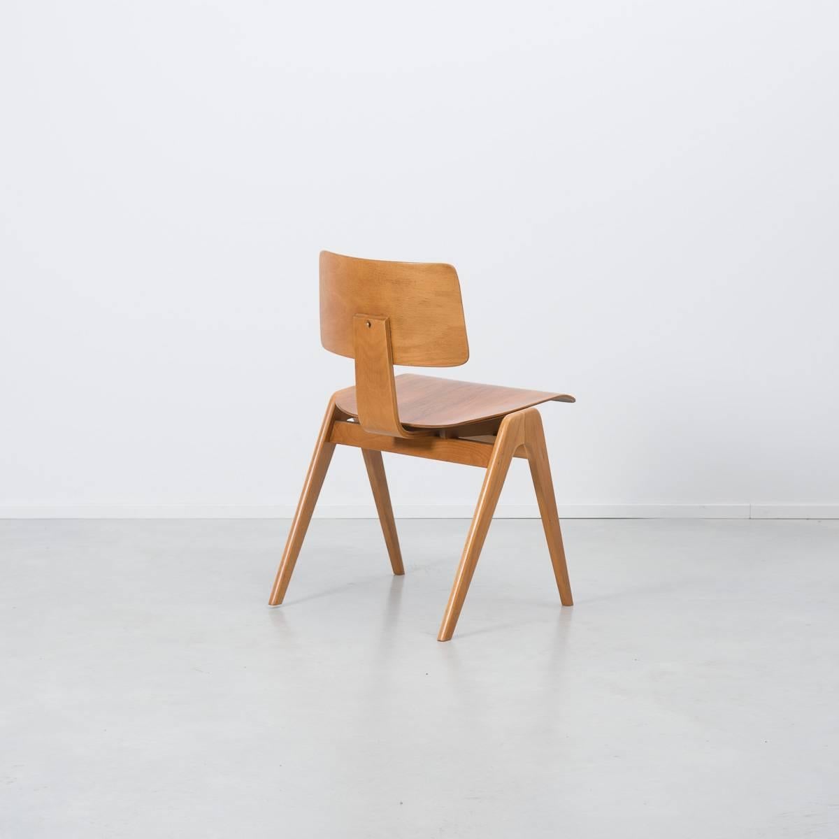 Mid-Century Modern Robin Day Hillestak Chair, UK 1950s