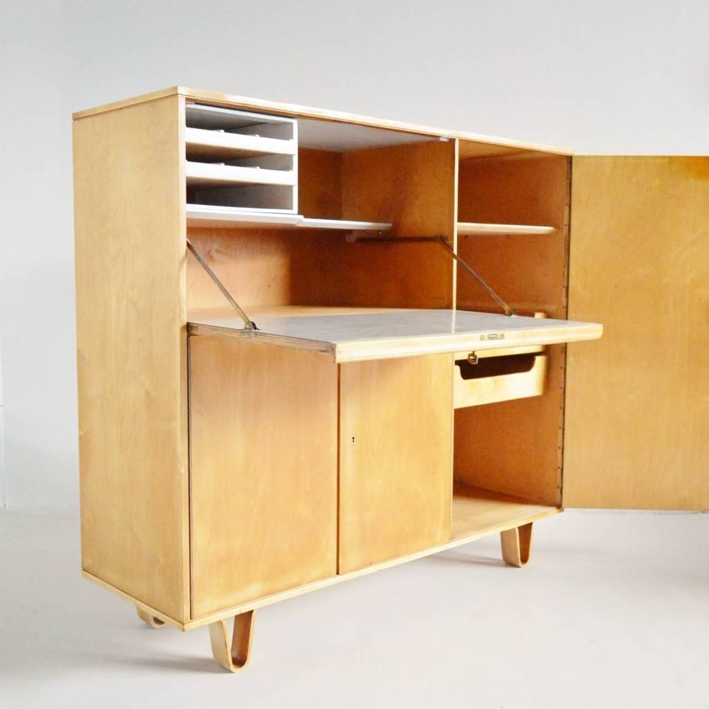 Mid-Century Modern Cees Braakman Birch Series CB01 Cabinet or Cupboard Desk 