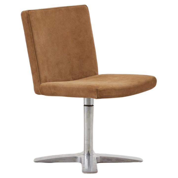 Harri Korhonen Suede Desk Chair for Inno, Finland 2000s For Sale