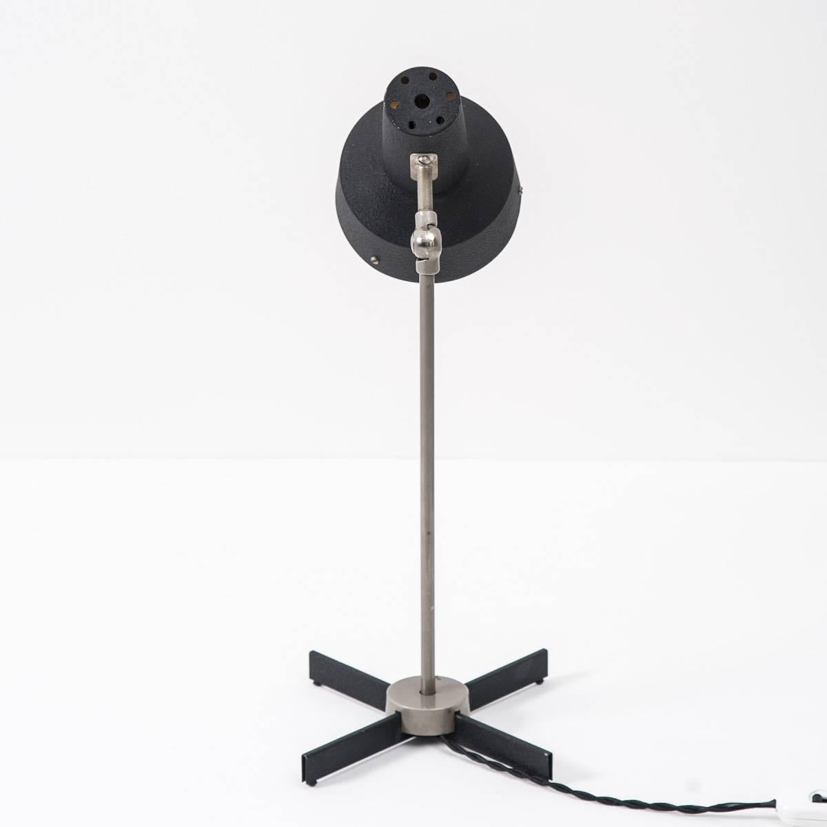 Niek Hiemstra 1950s Dutch Table Lamp, Hiemstra Evolux In Excellent Condition In London, GB