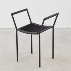 Maurizio Peregalli 'Savonarola' stool in rubber for Zeus Design - Italy, 1984