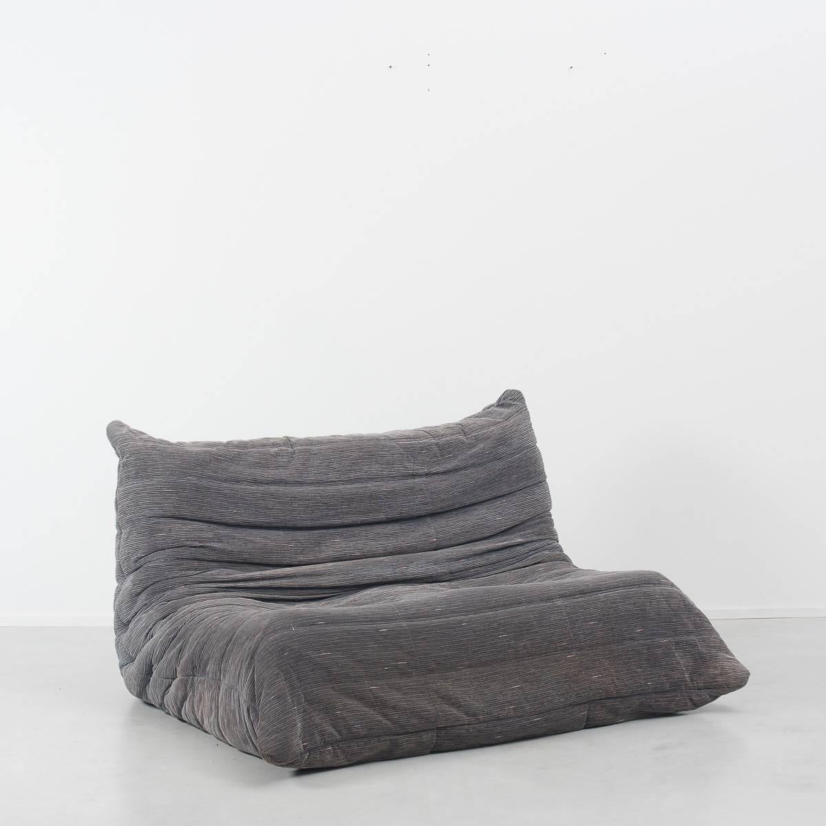 Mid-Century Modern Michel Ducaroy “Togo” Two Seater Sofa