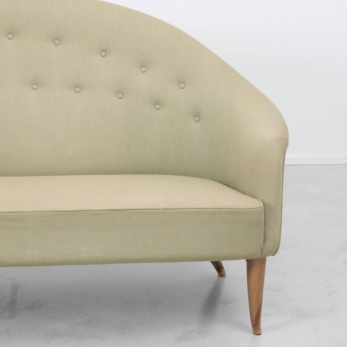 Upholstery Kersten Holmquist for Nordiska Kompaniet Paradiset Sofa