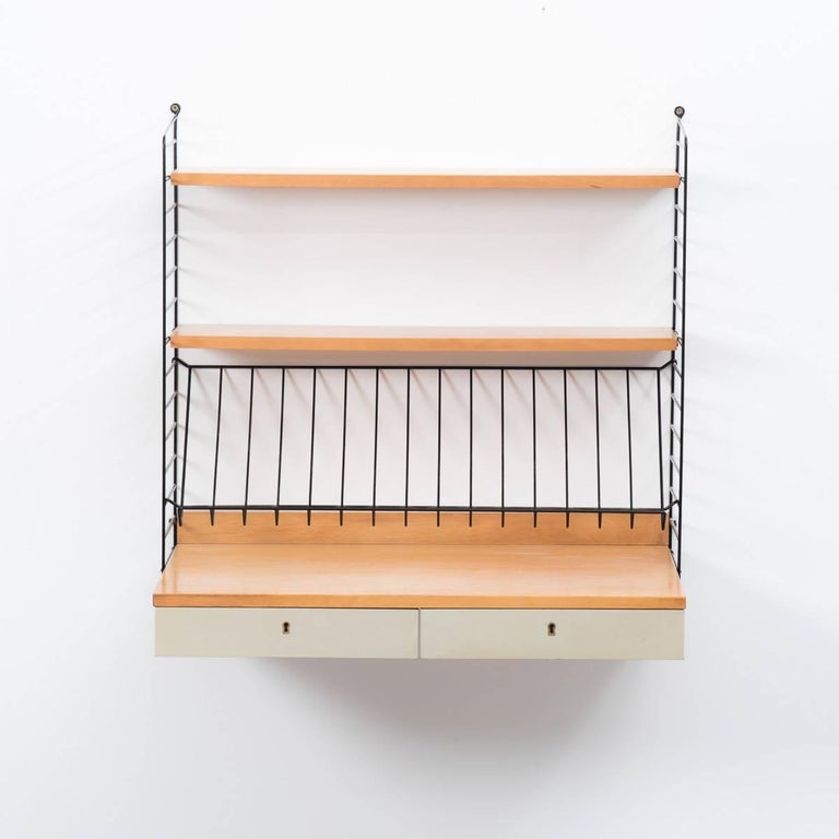 Nisse Strinning String System Wall-Mounted Desk at 1stDibs