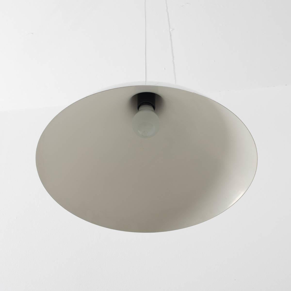 Lisa Johansson-Pape Chrome Pendant Lamp In Excellent Condition In London, GB