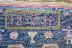 Antique Swedish Rya Rug