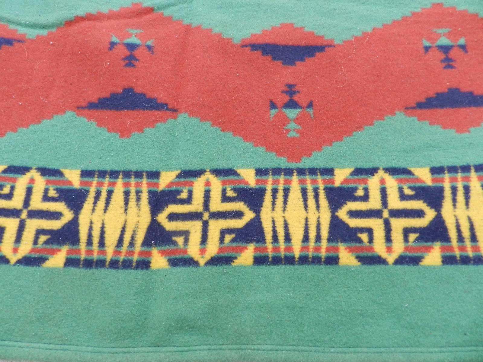 This vintage cotton camp blanket is made by the Beacon Blanket Company in the 1930s. Great over the bed or where ever.