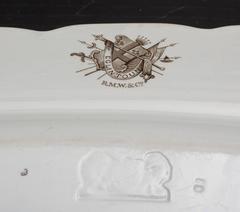 Massive Roast Beef of Olde Englande Armorial Eglinton Tournament Ironstone Plate